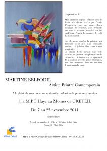 Exposition personnelle à Créteil