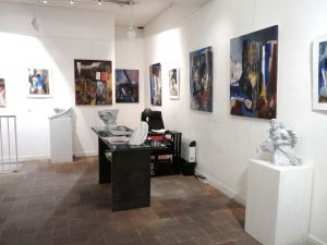Vernissage et exposition de la Peintre Martine BELFODIL le 3 mai 2012 à la Galer